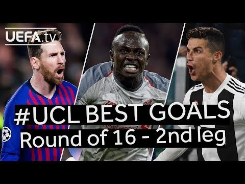 MESSI, MANÉ, RONALDO: #UCL BEST GOALS, Round of 16 2nd leg