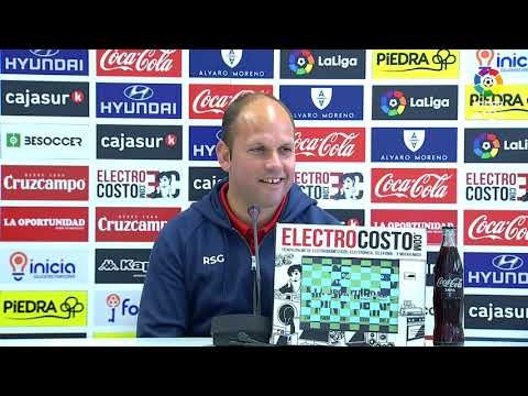Rueda de prensa de José Alberto López tras el Córdoba CF vs Real Sporting (1-2)