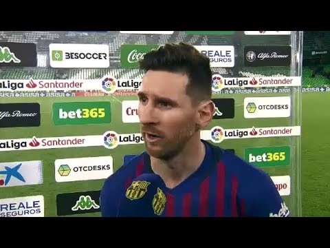 BETIS 1-4 BARÇA | Messi: 'Hemos hecho un partido perfecto'