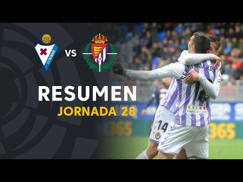 Resumen de SD Eibar vs Real Valladolid (1-2)