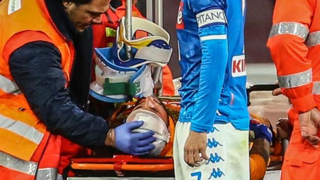 David Ospina: Arsenal goalkeeper on loan at Napoli out of hospital after collapse