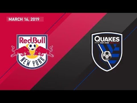 New York Red Bulls vs. San Jose Earthquakes | HIGHLIGHTS - March 16, 2019