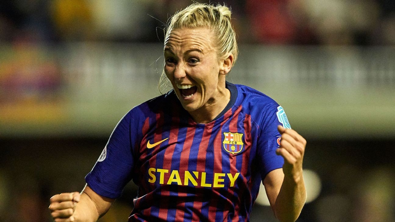 Barcelona's Toni Duggan wants Camp Nou to host record-breaking women's match