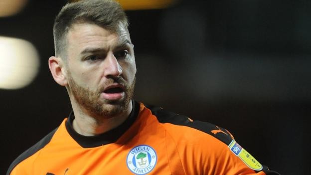 Jamie Jones: Wigan Athletic goalkeeper signs new two-year deal