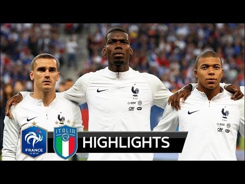 France vs Italy 3-1 - All Goals & Extended Highlights - 2018
