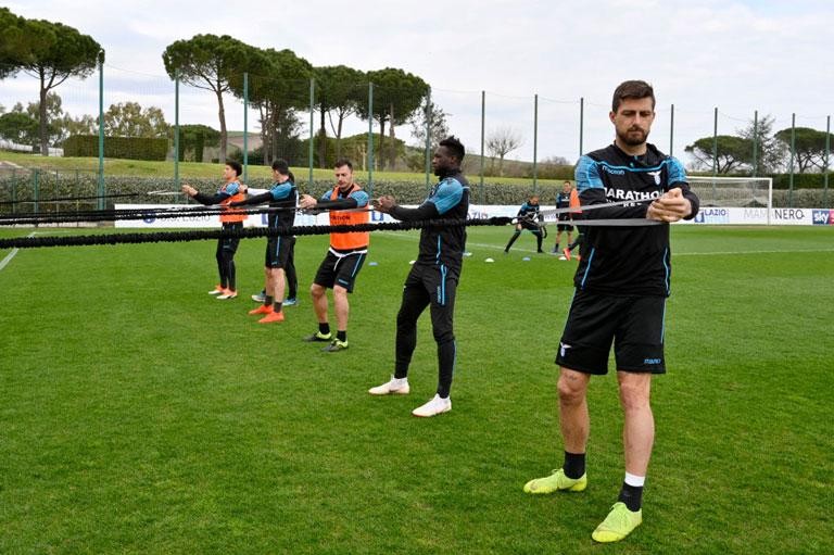 LAZIO: TRAINING SESSION AT FORMELLO
