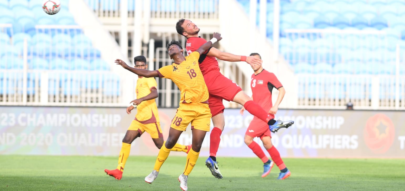 Qualifiers - Group B:  Palestine race off the blocks