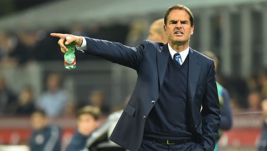 Frank de Boer Insists He Failed at Inter Because He Was Forced to Manage a 'Rotten Group'