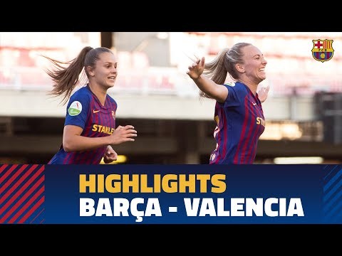 [HIGHLIGHTS] Women's (Liga): FC Barcelona – Valencia CF (3-0)