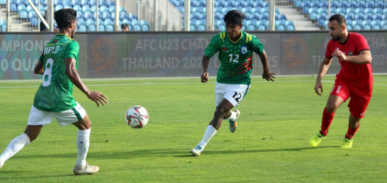 Qualifiers - Group B: Palestine edge Bangladesh