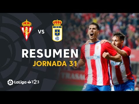Resumen de Real Sporting vs Real Oviedo (1-0)