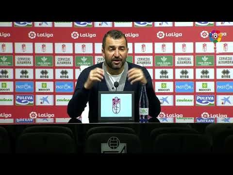 Rueda de prensa de Diego Martínez tras el Granada CF vs UD Las Palmas (1-1)