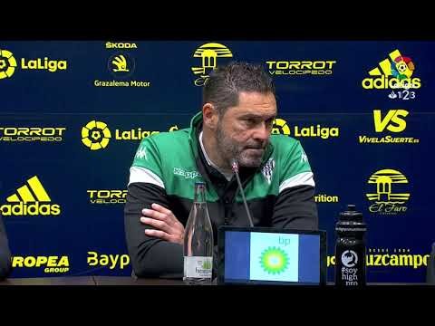 Rueda de prensa de Rafa Navarro tras el Cádiz CF vs Córdoba CF (1-1)