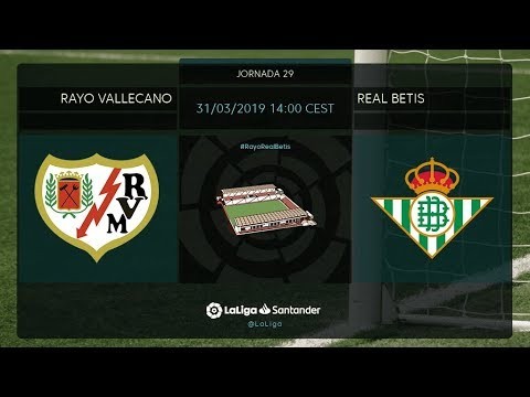 Calentamiento Rayo Vallecano vs Real Betis