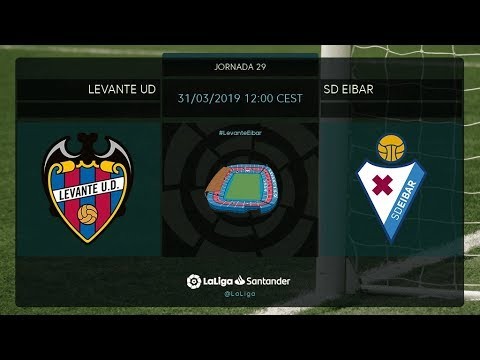 Calentamiento Levante UD vs SD Eibar