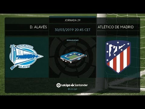 Calentamiento D. Alavés vs Atlético de Madrid