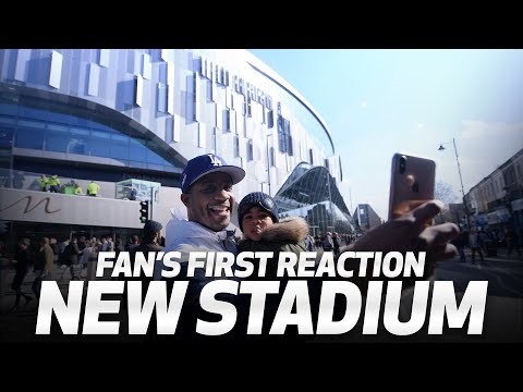 NEW STADIUM | Fans react at the new stadium's first test event