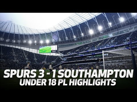 FIRST GOAL AT SPURS NEW STADIUM | HIGHLIGHTS | Spurs 3-1 Southampton (Under 18 Premier League)
