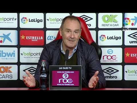 Rueda de prensa de Víctor Fernández tras el RCD Mallorca vs Real Zaragoza (3-0)