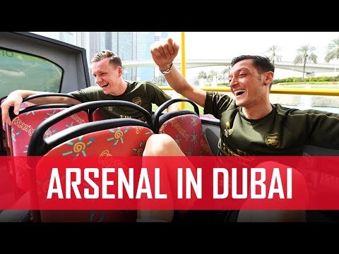 Arsenal go sightseeing in Dubai | #ArsenalinDubai