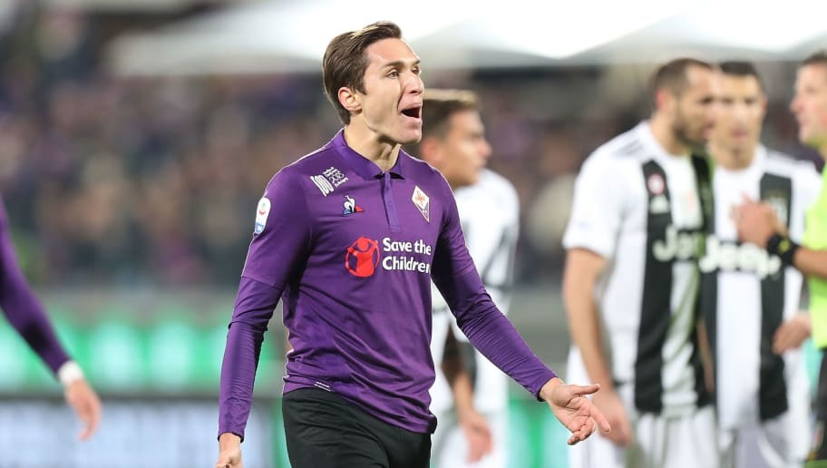 Juventus Join Premier League Trio in Hunt for Fiorentina Winger Federico Chiesa