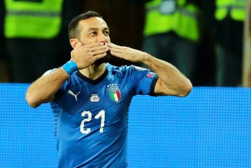 Quagliarella fairytale continues as Italy ease past Liechtenstein