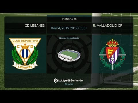 Calentamiento CD Leganés vs R. Valladolid CF