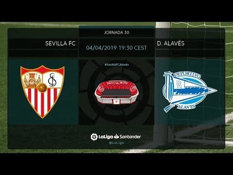 Calentamiento Sevilla FC vs D. Alavés