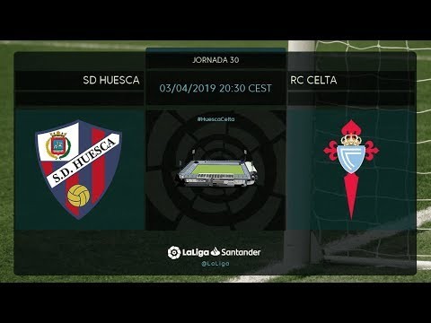 Calentamiento SD Huesca vs RC Celta