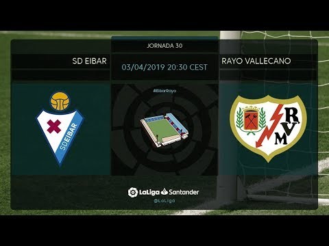 Calentamiento SD Eibar vs Rayo Vallecano