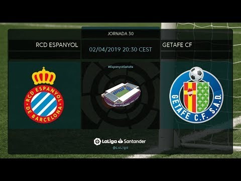 Calentamiento RCD Espanyol vs Getafe FC