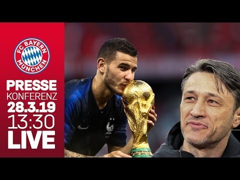 Pressekonferenz LIVE ? | Niko Kovac über Neuzugang Lucas Hernández, Freiburg & den Saisonendspurt!