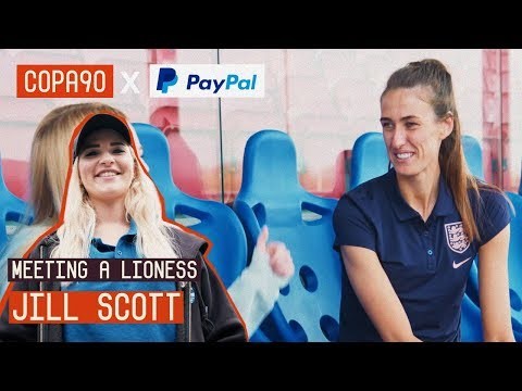 “Football was the thing that got me through” | When Lioness Jill Scott met Sarah