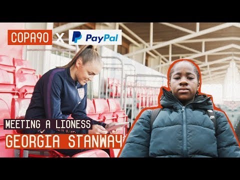 “It Makes You Believe In Yourself" | When Lioness Georgia Stanway Met Shawna