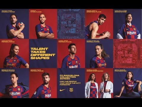 FC Barcelona new kit for the 2019/2020 season