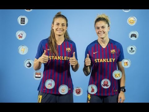 BARÇA EMOJIS | Alexia Putellas & Mapi León