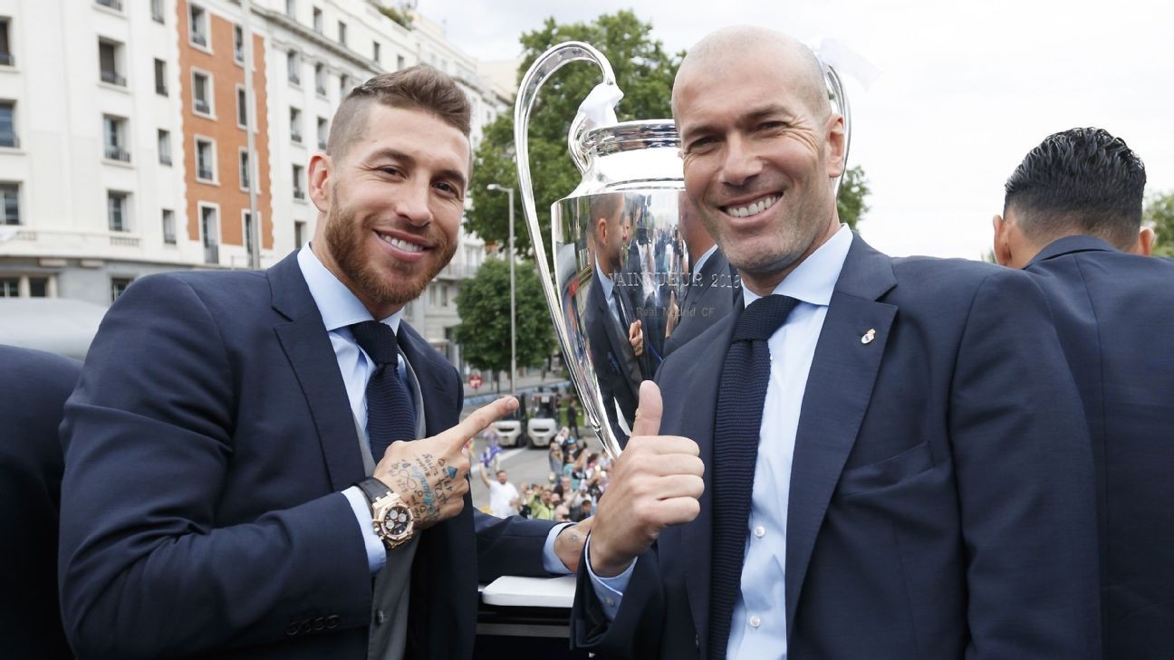 Sources: Zidane key in Ramos staying at Madrid
