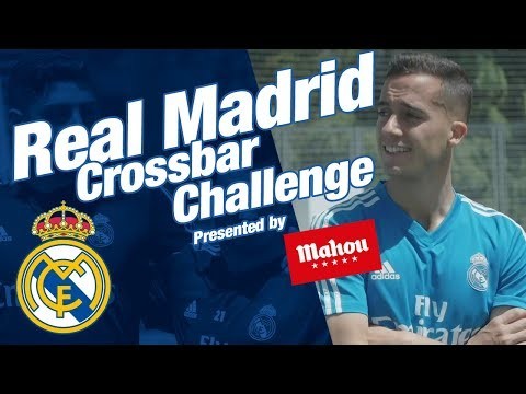 Real Madrid stars take the crossbar challenge!