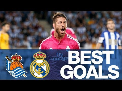 Real Madrid's BEST away goals vs Real Sociedad
