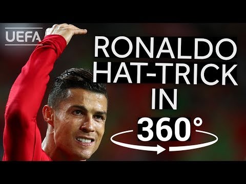 RONALDO hat-trick against SWITZERLAND in 360°!! #UNL FINALS HIGHLIGHTS
