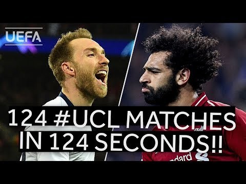 One second of every UEFA Champions League 2018/19 match