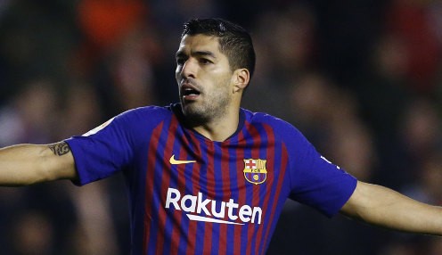 Barca confirm Suarez blow