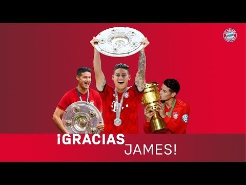 #GraciasJames | James Rodríguez leaves FC Bayern!