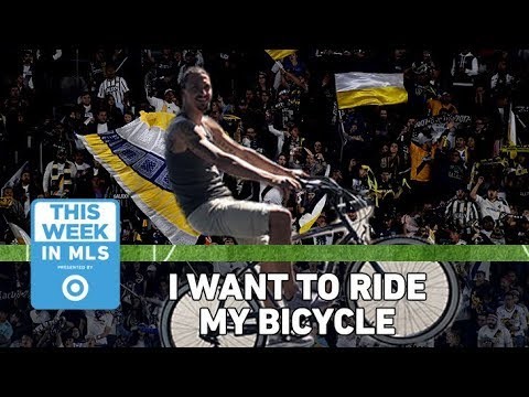 Zlatan Takes His Bicycle to Work