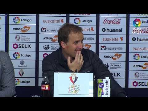 Rueda de prensa de Jagoba Arrasate tras el CA Osasuna vs Real Oviedo (1-0)