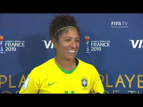 Cristiane – Player of the Match – Brazil v Jamaica