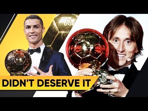 5 PLAYERS WHO DIDN'T DESERVE TO WIN THE BALLON D'OR - GOAL24