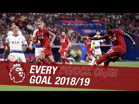 All of Divock Origi's goals from the 2018-19 season | Everton, Barcelona, Tottenham