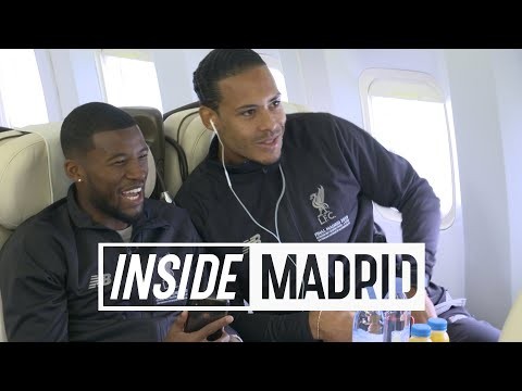 Inside Madrid: Final Champions League preparations | Liverpool arrive and train in Madrid