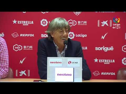 Rueda de prensa de Enrique Martín Monreal tras el Nàstic vs CD Lugo (1-1)
